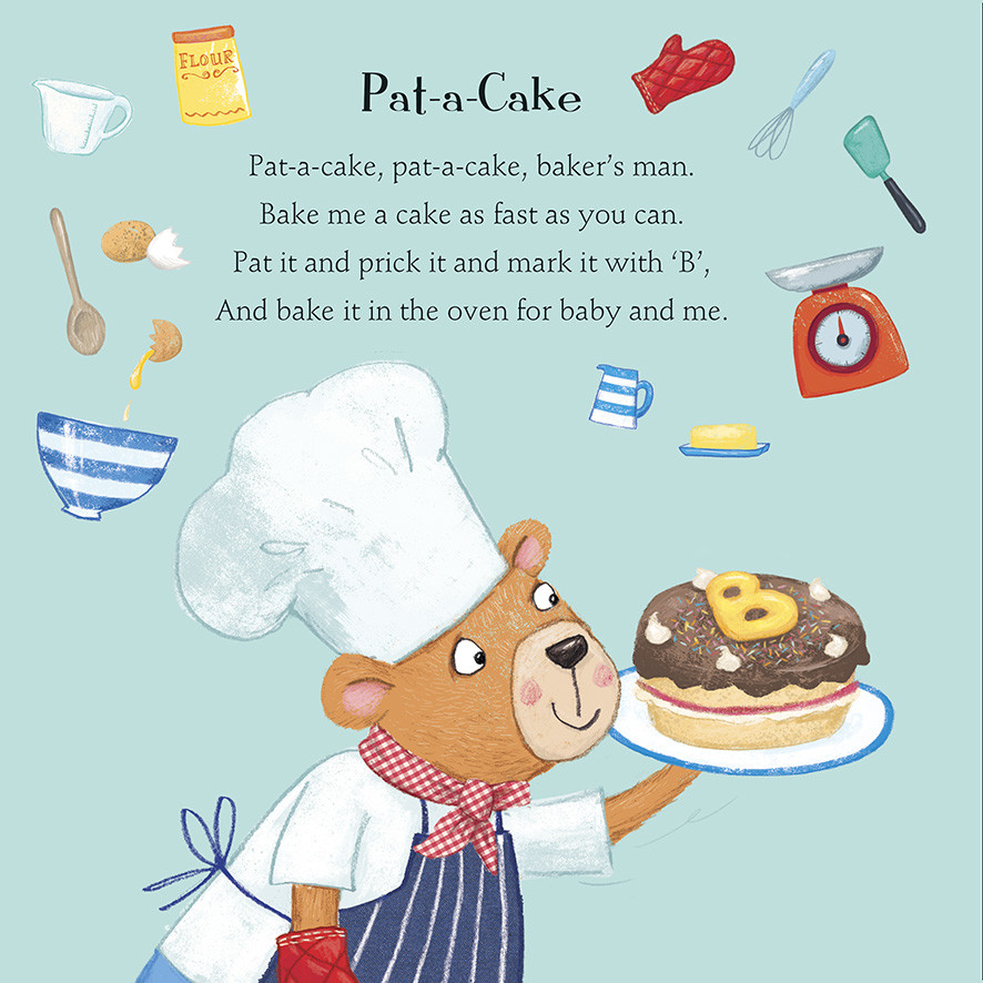 Patacake patacake bakers man by Sharon Harmer