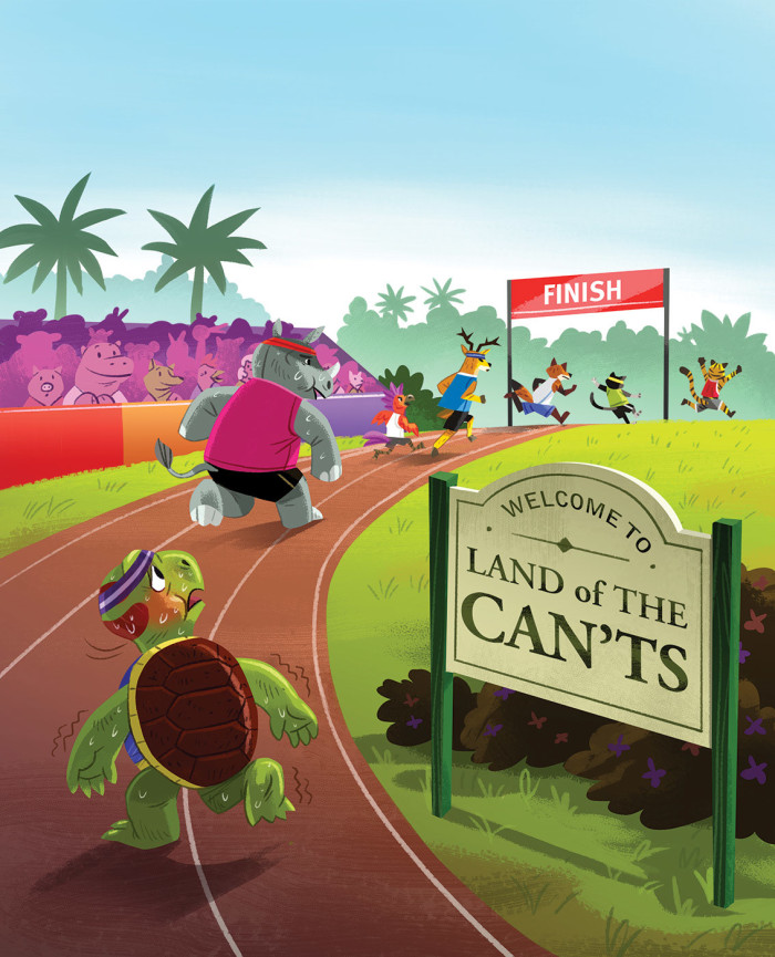Ty the Turtle in the Land of the Can't's