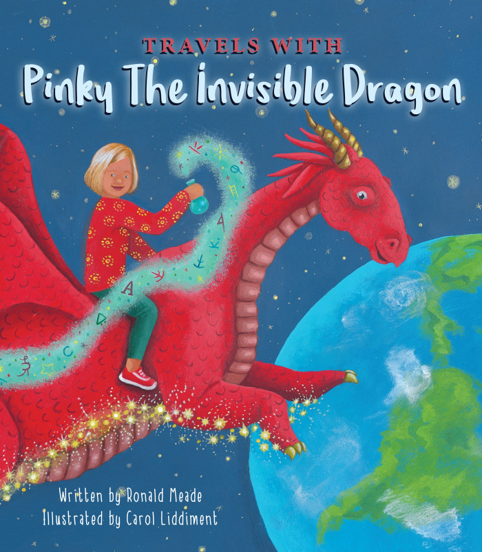 Pinky The Invisible Dragon Goes To Mongolia
