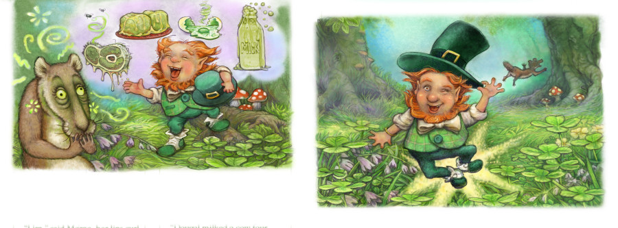New illustrations in Spider Magazine this month