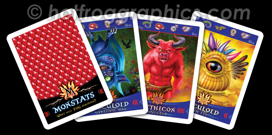 MONSTAT playing cards