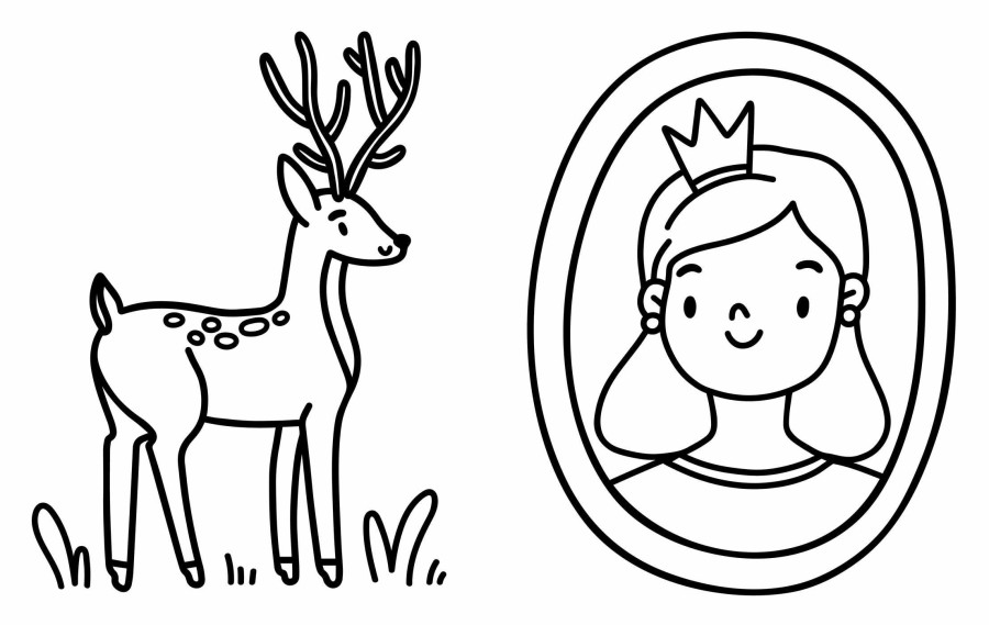Princess & Trucks Colouring Books