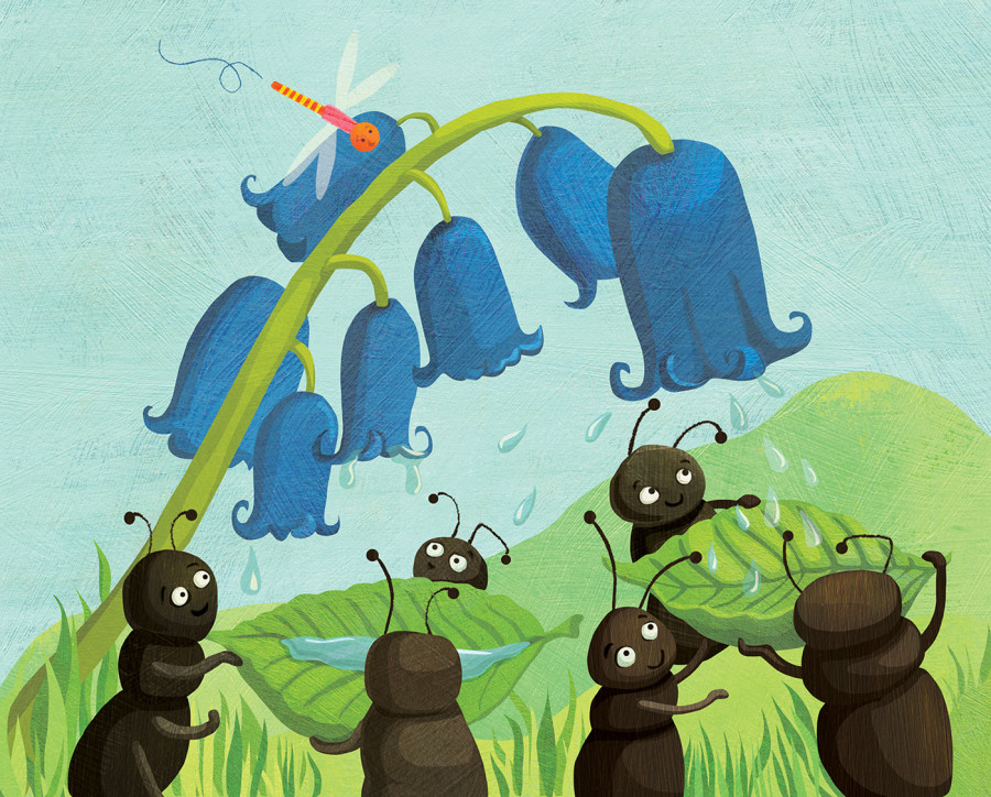 Laura Watson illustrates early learning music set for Russian publisher Umnitsa