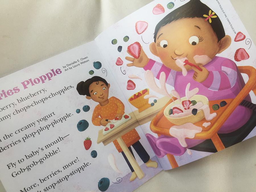 Berries Plopple – Spread in latest issue of Babybug magazine