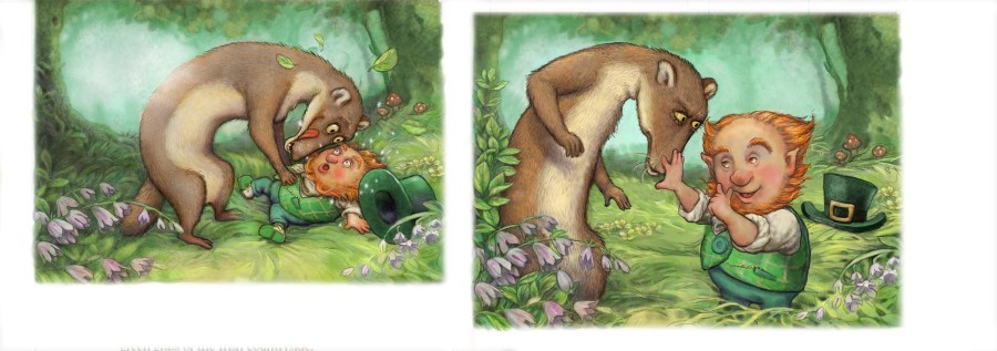 New illustrations in Spider Magazine this month