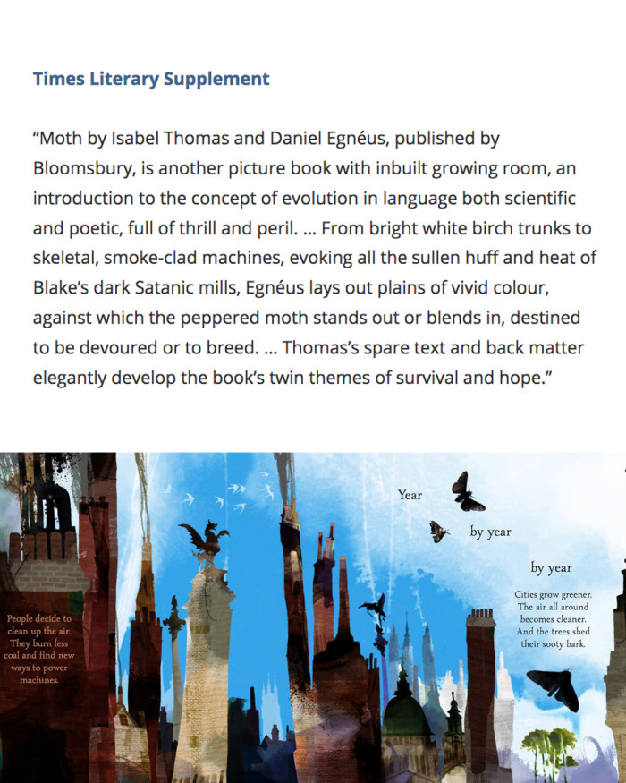 Daniel Egneus nominated for Kate Greenaway Medal!